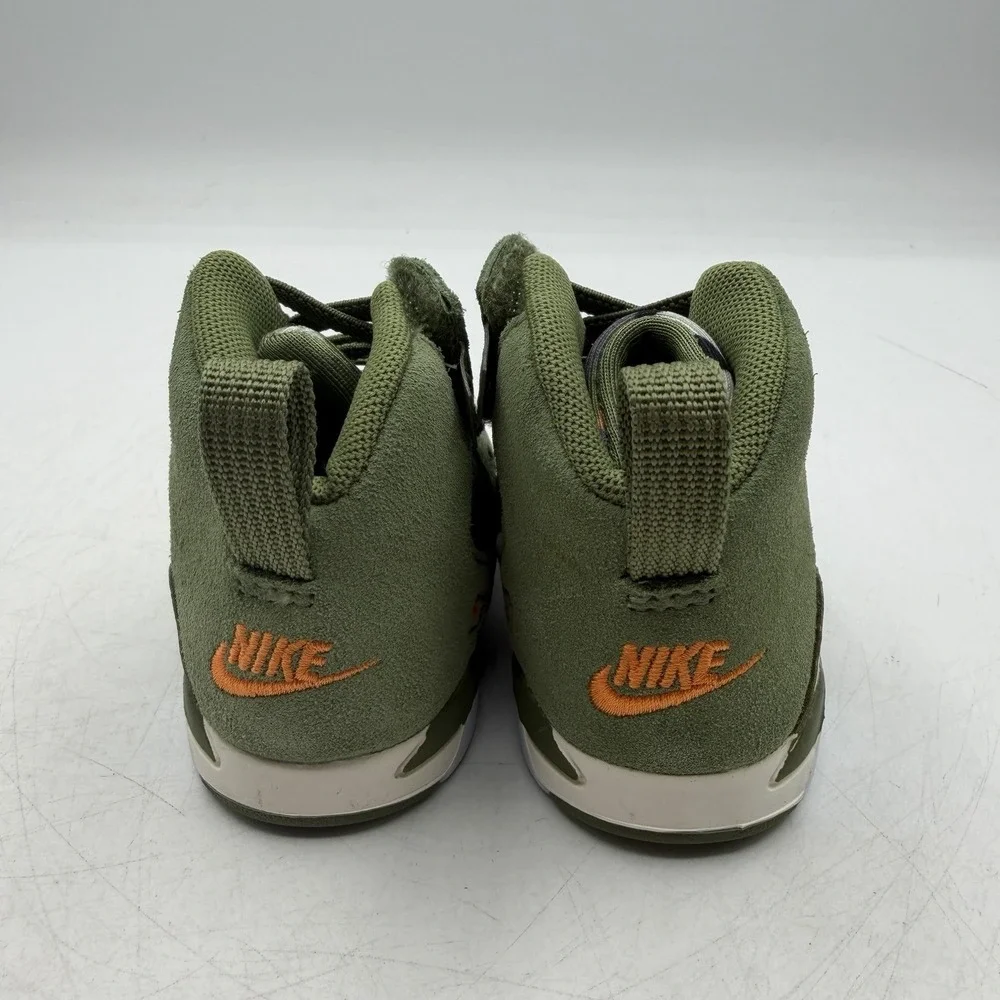 Nike Air Jordan MVP Shoes Toddler Sz 2 C Olive/Sail Jumpman Sneakers DZ5576-300